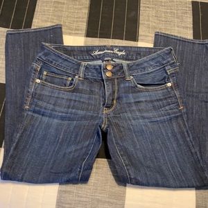American eagle size 6 artist crop